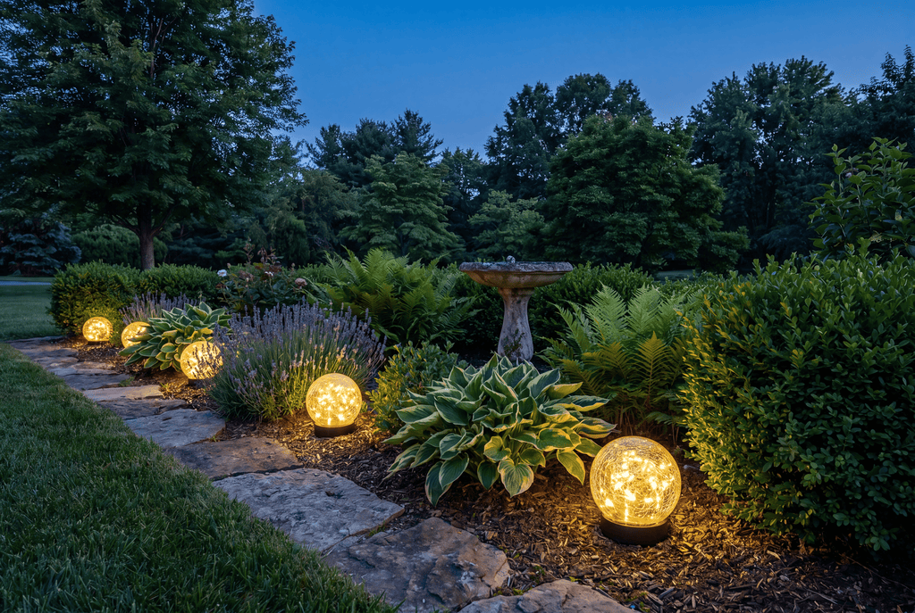 The Crackle | Solar Garden Orb