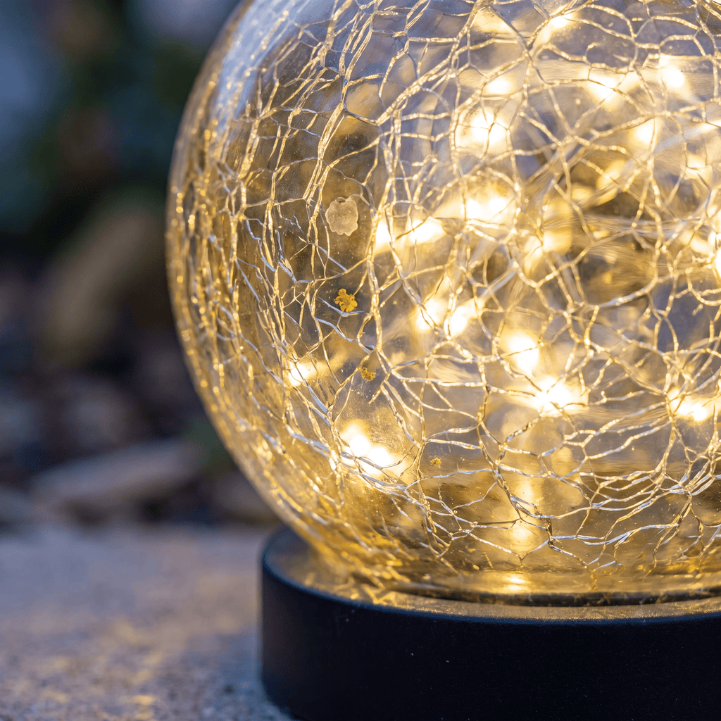 The Crackle | Solar Garden Orb