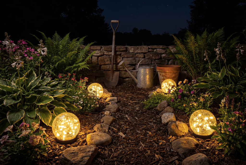 The Crackle | Solar Garden Orb