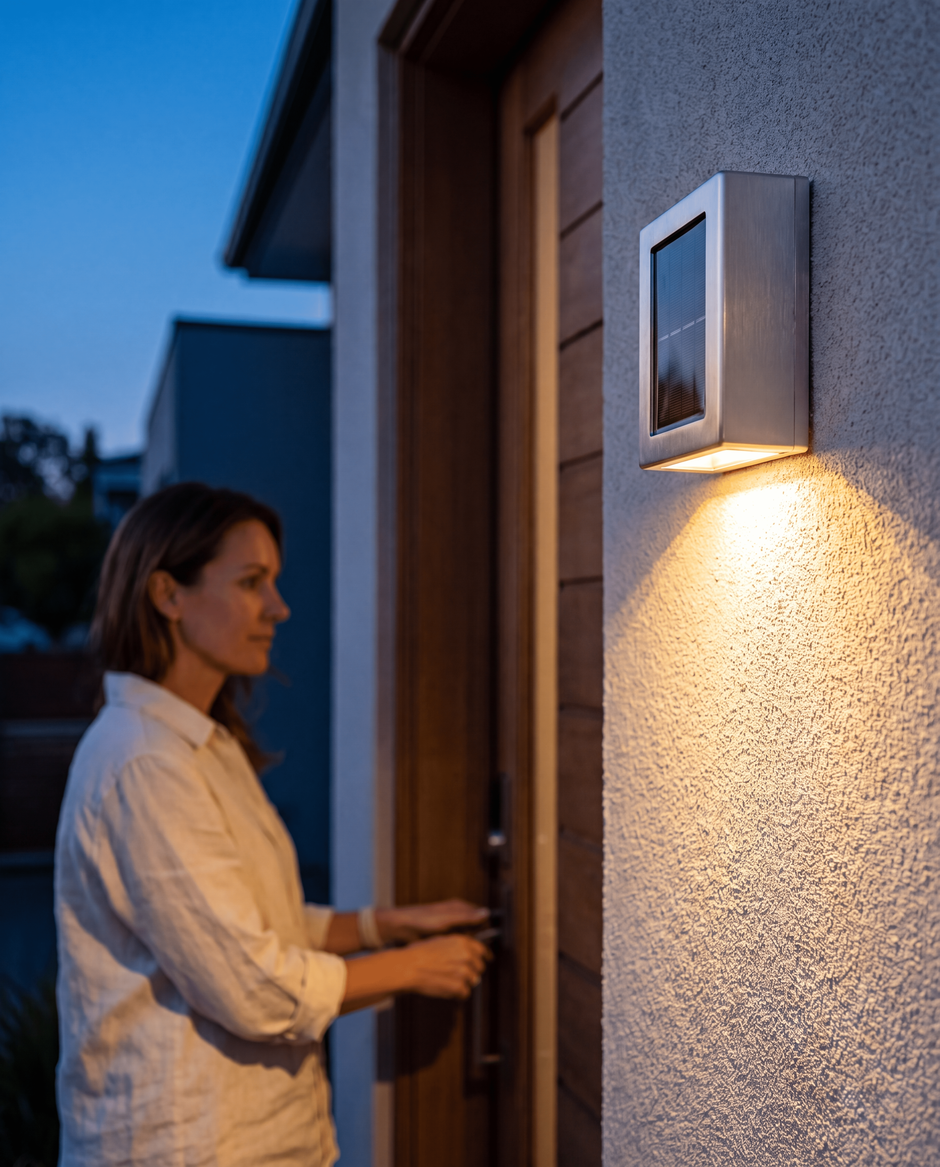 The Sconce | Modern Solar Wall Light