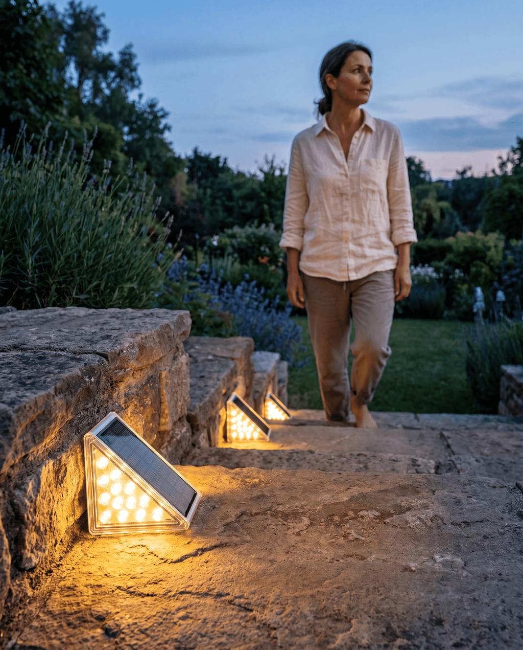 The Stairlight | Premium Solar Step Glow