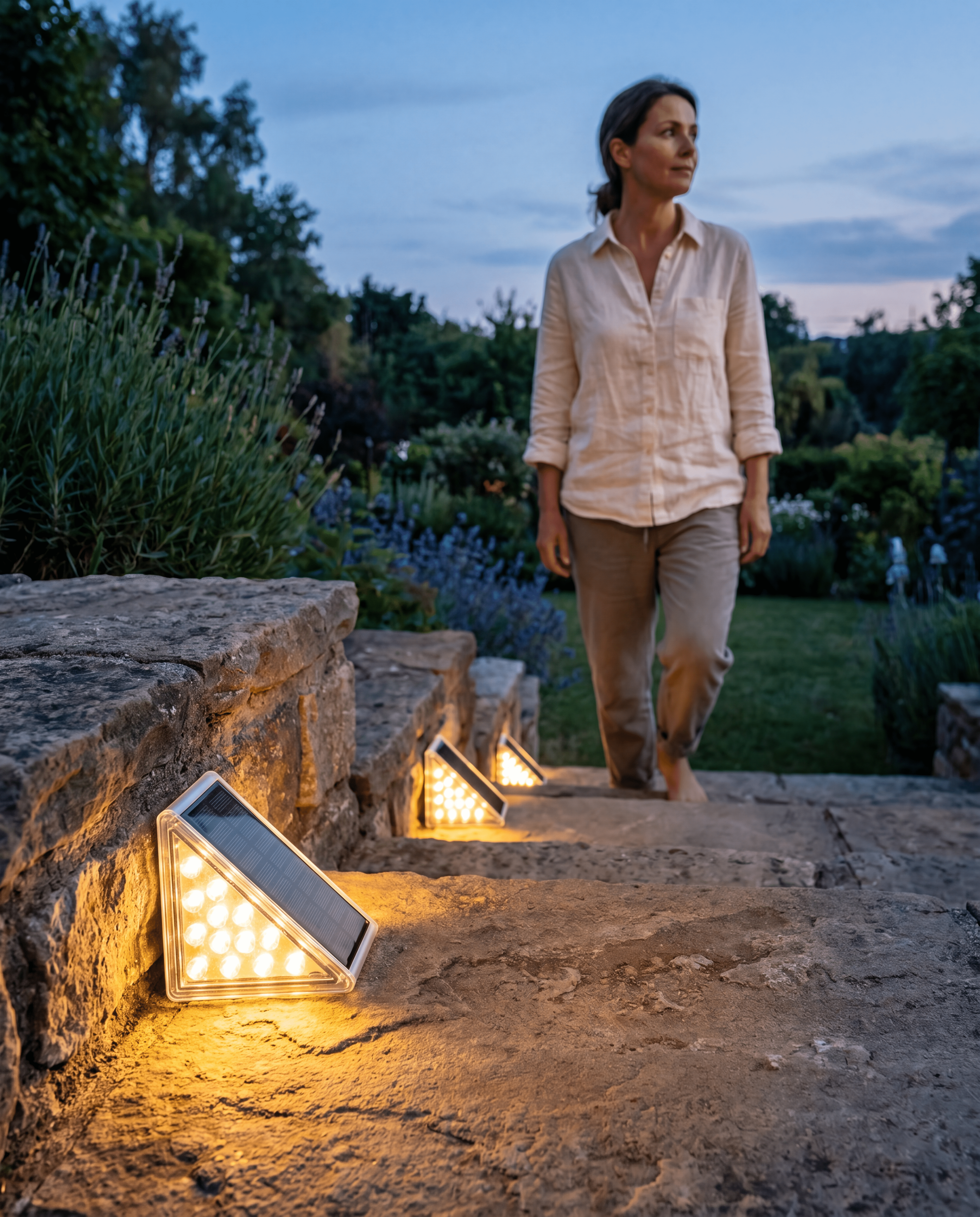 The Stairlight | Premium Solar Step Glow