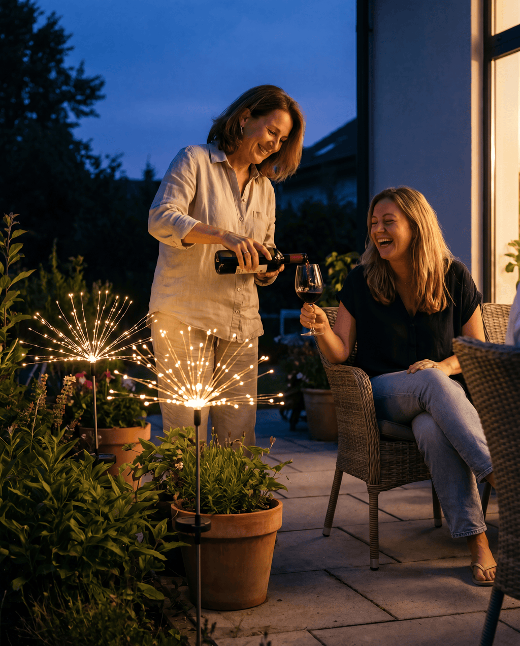 The Spark | Solar Firework Burst Light