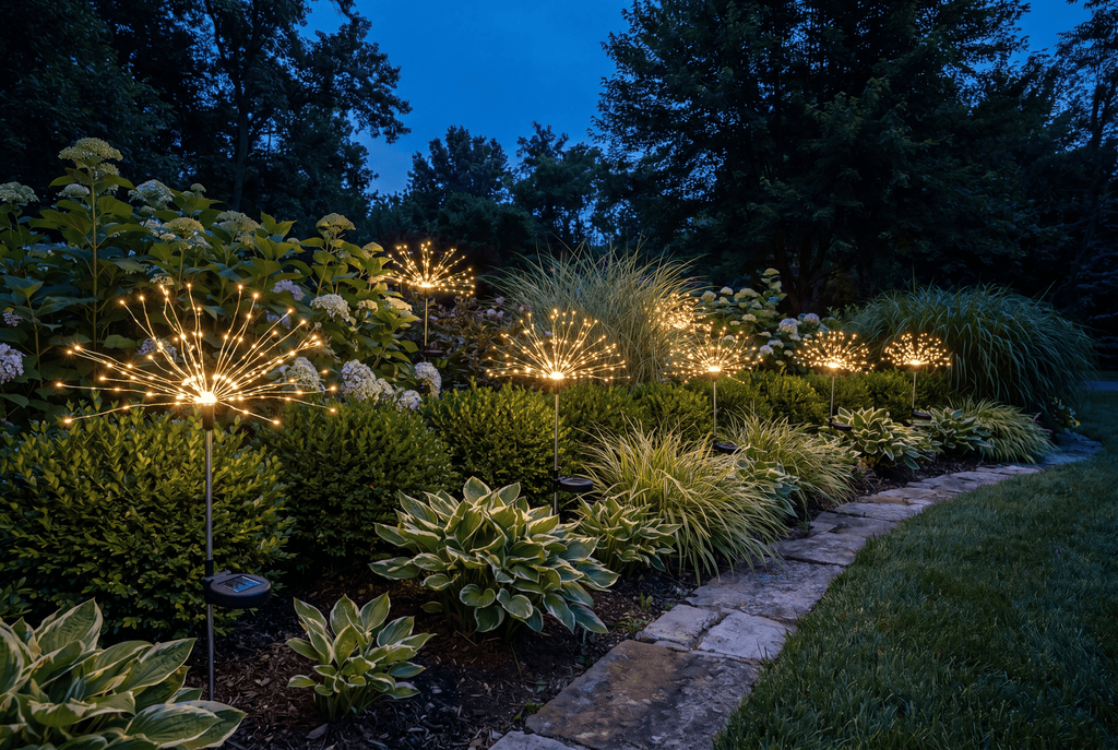 The Spark | Solar Firework Burst Light