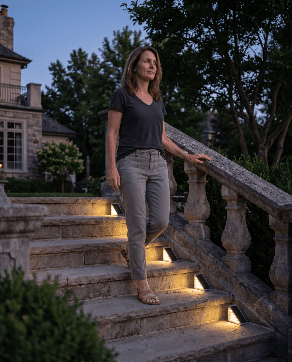 The Stairlight | Premium Solar Step Glow