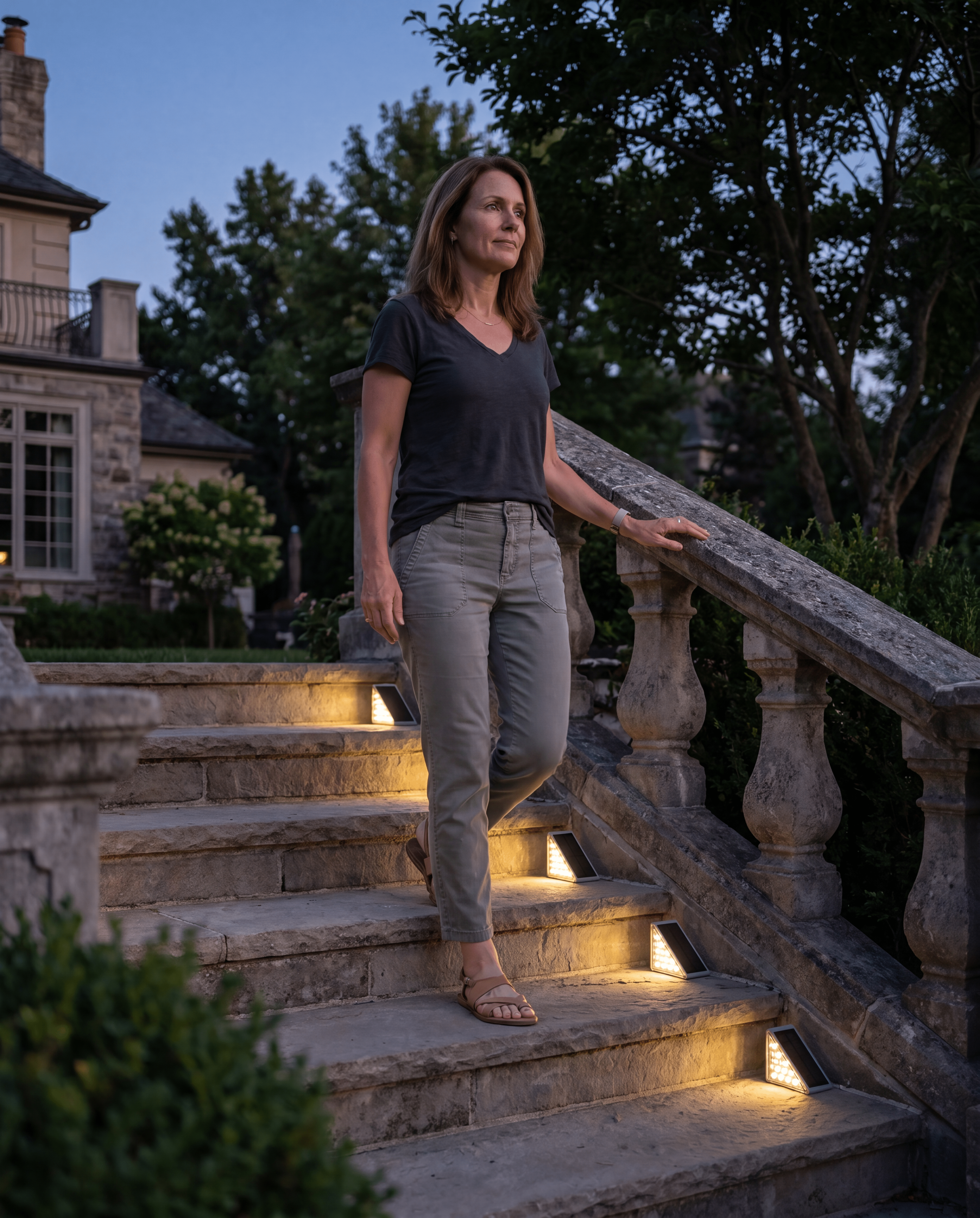 The Stairlight | Premium Solar Step Glow